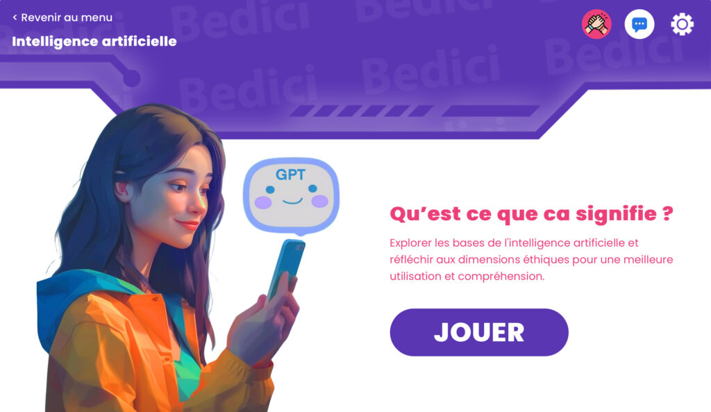 Module d'intelligence artificielle de l'Application EdTech